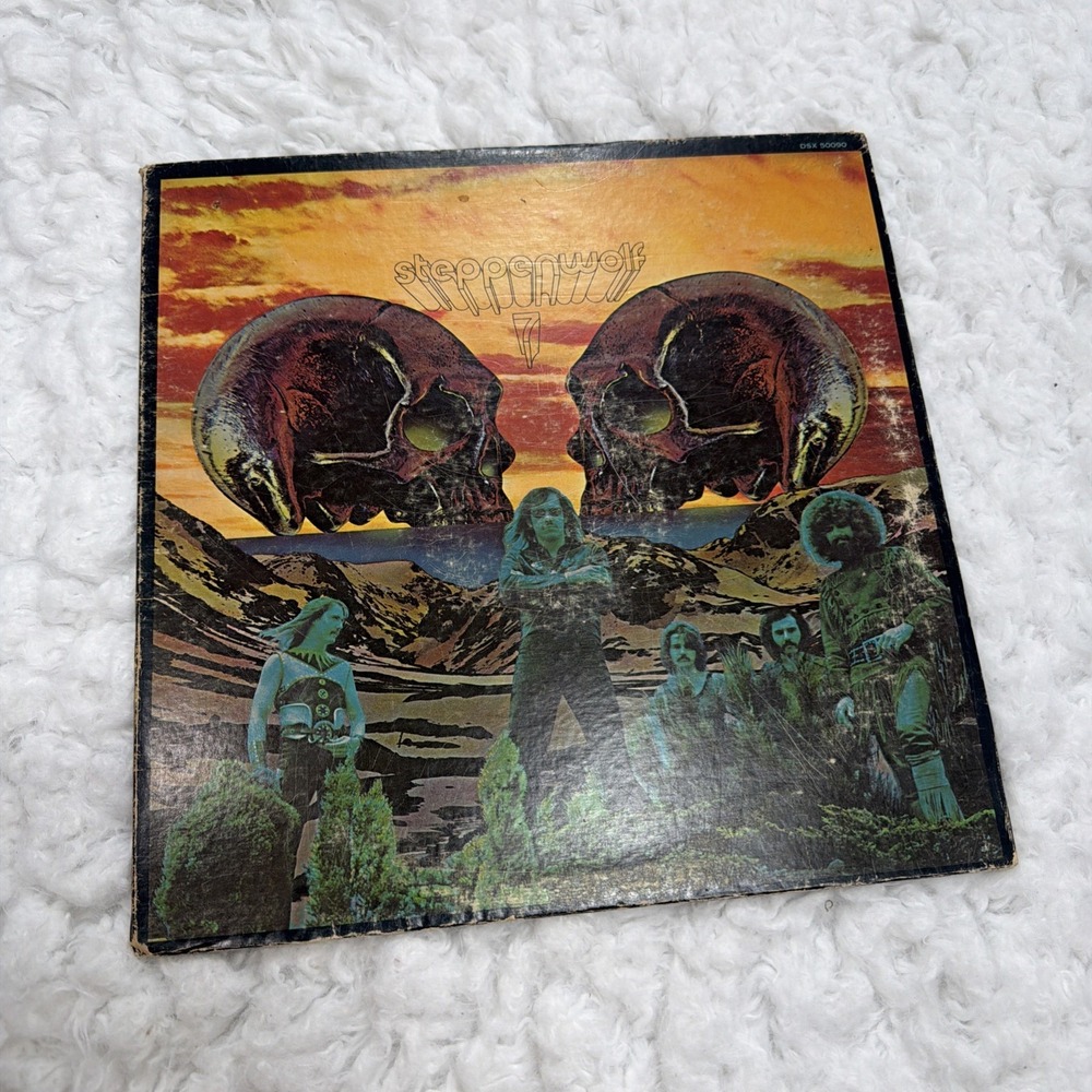 Vintage Original 1970 Steppenwolf "Steppenwolf 7" Vinyl Record Rock Music 1970s